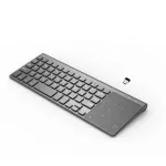 Thin Silent 2.4g Wireless Keyboard Mini Multimedia Keyboard With Number Touchpad Numeric Keypad For Tablet Desk Lap Pc