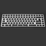 Ymdk Ymd75 Brush Finish Anodized Switch Removal Plate For Ymd75 75% 84 Keyboard Ansi Iso Layout Kbd75