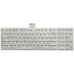 New Russian Lap Keyboard for Toshiba Satellite L850 L850 L855 L855D L870 L870D RU BLACK/WHITE Keyboard