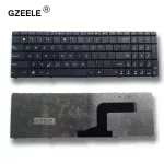 Gzeele English New Lap Keyboard for Asus K53 K53E X52F2F X52JR X55A X55A X55C X55C X55U K73B K73E K73S x61 NJ2 US Black