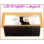 New Keyboard Us English Version For Hp Probook 6560b 6565b 6570b 8560b 6560p 6575b Lap W/silver Frame Pointer
