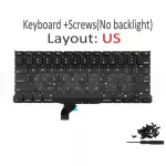 New A1502 Us English Keyboard Backlight100pcs Screws For Macbook Pro Retina 13" A1502 Emc2678 Emc2875 Emc2835