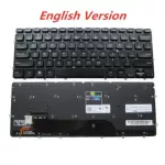 Lap English Russian Keyboard For Dell Xps 12 13 Xps13d 13r L321x L322x Xps13 Notebook Replacement Layout Keyboard