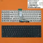 Spanish Sp New Replacement Lap Notebook Keyboard For Hp Pavilion 15-Bs Black Without Frame，small Enter