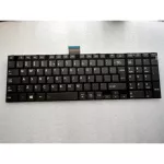 Black Silver Us Keyboard For Toshiba Satellite E55-A5114 E55t-A5320 No Backlight