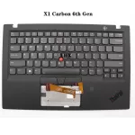 For Lenovo Thinkpad X1 Carbon 6th Gen Palmrest Cover Case US English Backlit Keyboard Fru 02HL880 01YR573