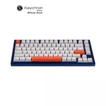 Keychron Keycap Set PBT K2/K6/Q1/Q2 OEM Profile Dye -SUB - Orange Eng Key Croon Key Capste British For the K2/K6/Q1 keyboard