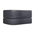 Logitech Ergo K860 keyboard wireless BT with palm sheets, notebooks, business offices