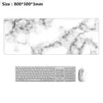 Creative computer mouse pad, marble, table, large mouse pad, office cartoon office