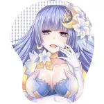 Beautiful cartoon printed mouse pad Silicone wrist sheet that placed wrist plates, TH33550