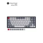 Keychron Keycap Set PBT K2/Q1 OEM, XDA Profile Dye -SUB - Retro Thai Key Cront, Thai Capta Key button For the keyboard model K2/Q1