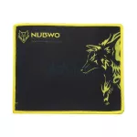 NUBWO แผ่นรองเมาส์ Mouse PAD (แบบผ้า) NP010 คละสี