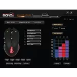 SIGNO เม้าส์ รุ่น GM-907 CENTRO 6 Keys Macro LED 11 Lighting Mode