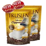 Truslen Coffee Plus Capuccino Instant Coffee Mix Powder, True Lane Capuchino, Low Fat Coffee, Soft Bubbles 17G.x8 envelope (2 pack)