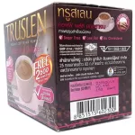 Truslen Coffee Plus Collagen Instant Coffee Mix ทรูสเลน พลัส กาแฟไขมันต่ำ ไม่มีน้ำตาล ผสมคอลลาเจน 16g. x10ซอง (3กล่อง+แถม1)