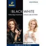 Tchibo Black N White (Germany Imported) Tachbo Black En White Prefabricated coffee bottle 200g.