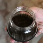 Premium grade coffee beans, Doi Mae U, dark roasted neck