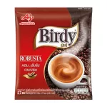 Birdy Instant Coffee 3 In 1 Robusta 16.5g.×27pcs. เบอร์ดี้ โรบัสต้า 16.5กรัม×27ซอง