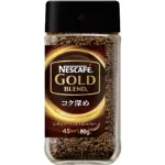 NESCAFE GOLD BLEND KOKUFU INTENSE (Japan Imported) Nesty Gold Blend, Dark Japan, 80g.