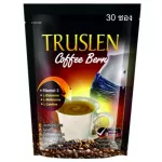 Truslen Coffee Bern Instant Coffee Mix Powder ทรูสเลน บล็อค กาแฟไขมันต่ำ ไม่มีน้ำตาล ช่วยเผาผลาญแป้ง 13g x 30ซอง