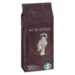 Starbucks Sumatra Whole Coffee Bean Dark Roast Starbucks, Dark Roasted Coffee Seed Sumatra 250g.
