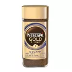 Nescafe gold blend DECAF Instant Coffee เนสกาแฟ โกลด์ เบลนด์ กาแฟสำเร็จรูป สกัดคาเฟอีนออก 200g.
