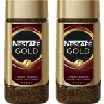Nescafe Gold Instant Coffee เนสกาแฟ โกลด์ กาแฟสำเร็จรูปนำเข้า 190g. x 2ขวด