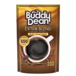 [เซ็ตกาแฟเกล็ด&ไฟเบอร์ครีม] กาแฟบัดดี้ดีนเอ็กซ์ตร้า เบลนด์ 200 g. 1 ถุง & ไฟเบอร์ครีม รุ่น 40 ซอง 1 กล่อง