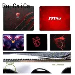Ruicaica Maiyaca Non Slip PC Funny Logo Keyboard Gaming Mousepads Size for 18x222229CM Rubber Mousmats