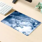 XGZ AL GAMING MOUSE PAD WATER RIPPLE HD Printing Custom Logo Computer Desk Mat Rubber Slip for CSGO Gamer Fabric