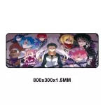 Re Zero Anime Sexy Girl Durable Mouse Pad Relife in A Different World from Zero Mousepad PC Computer Gaming Gamer Play Mats