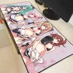 MRGBEST SEXY Anime Girl Gaming Computer Mousepad RGB Large Gamer XXL Mouse Carpet BIG PAD PC DESK PLAY MAT WITH BACKLLIT