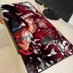 Xgz Black Clover Anime Large Size Gaming Mouse Pad Anti-slip  Pc Computer Gamer Mousepad Desk Mat Locking Edge For Csgo Lol Dota