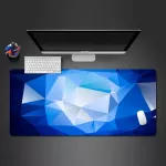 Color Creative Personality Game Mouse Pad Customizable Bright Sapphire Desklarge Gasket Washable 3D Rubber Pad