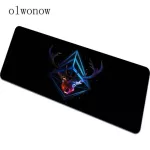 Facets Abstract Mousepad 800x300x4mm Low Poly Gaming Mouse Pad Gamer Mat Computer Desk Padmouse Keyboard Animal Play Mats