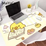 Maiyaca 70x40cm Cute Rilakkuma Bear Lapgaming Mouse Pad Mousepad Large Locking Edge Keyboard Deak Mat For Cs Go Lol