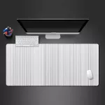 Advanced White Mouse Pad Professional Computer Game Players Big Play Pad Home Computer Keyboard Desk Mat S
