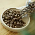 Premium coffee beans, Doi Mae U, roasted neck