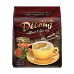 Delong กาแฟ ดอกคำฝอย 4in1 (25 ซอง)