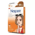 3M Nexcare, acne paste, acne sheet, acne, acne, standard model, thin, thin, thin, 12 pieces, 18 pieces, protects dirt, bacteria