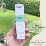 Eucerin Pro Acne Solution Correct & Cover Stick 2 grams. Concealer closed acne, dry acne.