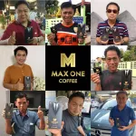 Max Coffee One Coffee, Than Chai, Endure 1 box, free 1 sachet, free delivery, Max One Coffee, ready -made coffee Order immediately (1 box 10 packs) Herbal coffee