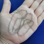 สร้อยคอสแตนเลสแท้ ลายโซ่ตีลาย สร้อยคอห้อยพระ สร้อยคอแฟชั่น สร้อยคอผู้หญิง ผู้ชาย เด็ก ไม่ลอก ไม่ดำ LS002.8สร้อยคอสแตนเลสแท้ ลายโซ่ตีลาย สร้อยคอห้อยพระ สร้อยคอแฟชั่น สร้อยคอผู้หญิง ผู้ชาย เด็ก ไม่ลอก ไม่ดำ LS002.8