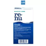 Bausch&Lomb Renu Fresh multi-purpose solution 120 ml. - รีนิว เฟรช ผลิตภัณฑ์ทำความสะอาดคอนแทคเลนส์ 120 มล. 1 ขวด