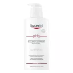 Eucerin PH5 Sensitive Skin Facial Cleanser 400ml. Eucerin PH 5 facial cleansing for sensitive skin.