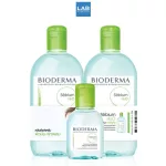 Bioderma Sebium H2O (Triple Pack) SET2X500+100 ml. - Cleansing Water Milela formula for oily skin, skin and skin are easy to acne.