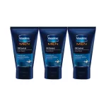 Vaseline Men Oil-Control Face Wash Blue 50 G 3. Vaseline Former Oil Control Fachable Foam, Size 50 grams, Pack 3 tubes