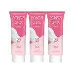 Pond's White Beauty Foam 50 G x 3. Ponds White Beauty Facial Size 50 grams. Pack 3 tubes.