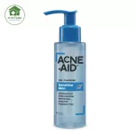 Acne-Aid แอคเน่-เอด Gel Cleanser Sensitive Skin ผลิตภัณฑ์ทําความสะอาดผิวหน้าเนื้อเจลใส สําหรับผิวแพ้ง่าย 100 ml.