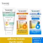 Scacare สกาแคร์ เพอร์เฟ็คท์ ชุดโฟมล้างหน้าแอคเน่แคร์ 100 ก.X1+เดย์ครีม SPF50PA+++30ก.X1+ไนท์ครีม 30ก. X1 (Day Cream+Night Cream+Facial Foam)